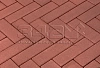 Тротуарная плитка Паркет 240x80x60мм Красный