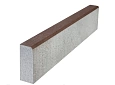 Бордюр садовый 1000х200х80 мм, темно-коричневый, верхний прокрас Бордюр садовый 1000х200х80 мм, темно-коричневый, верхний прокрас